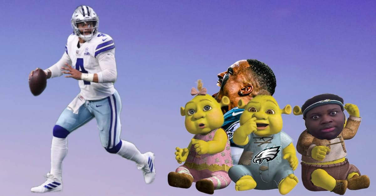 Eagles Fans Wish Dak Prescott a Happy Father's Day